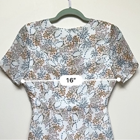 Sage The Label Floral Mini Dress Size Small - Picture 13 of 16